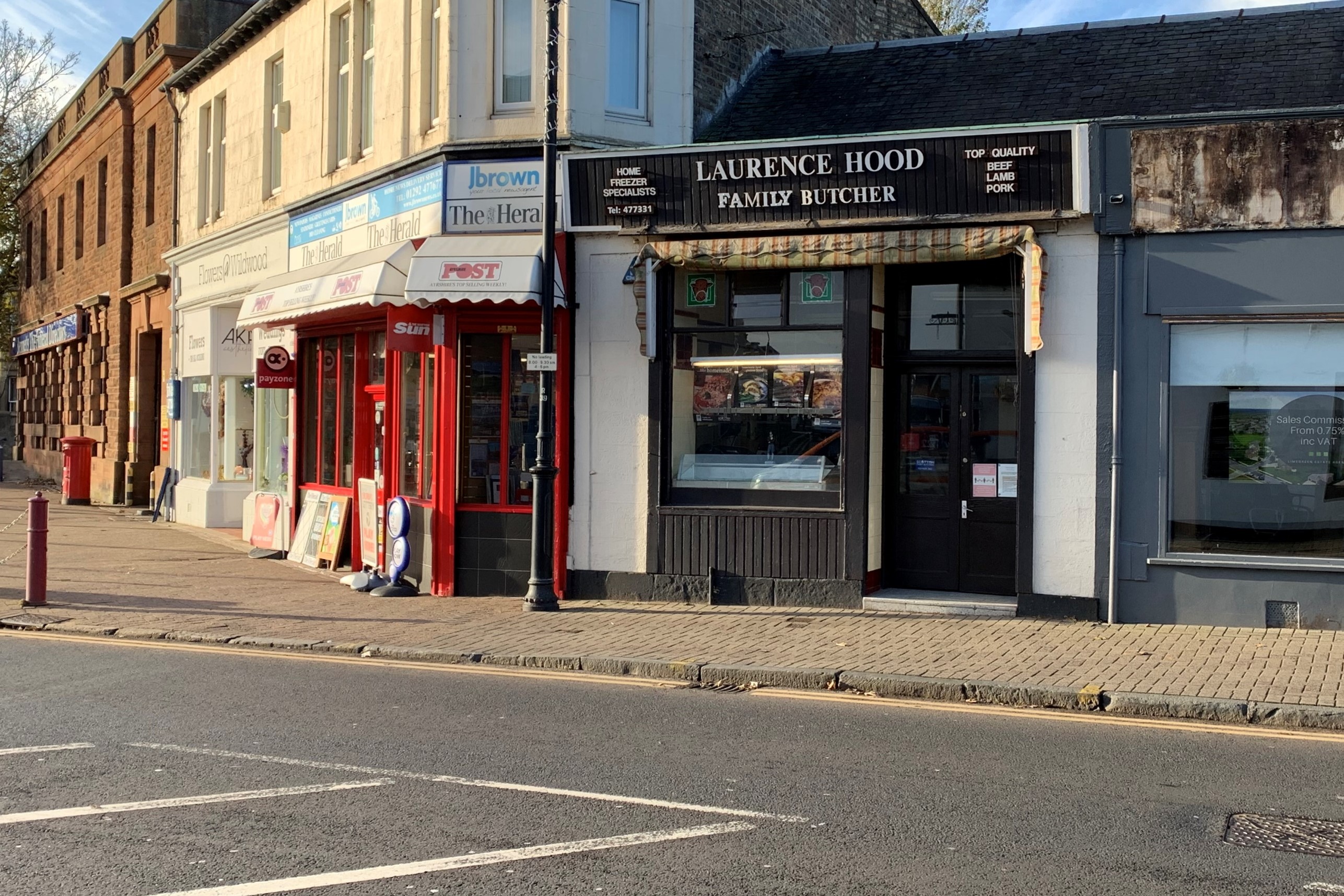 100-year-old butchers in Prestwick for sale