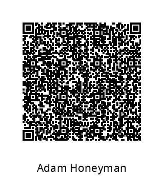 contact information in QR code