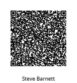 contact information in QR code