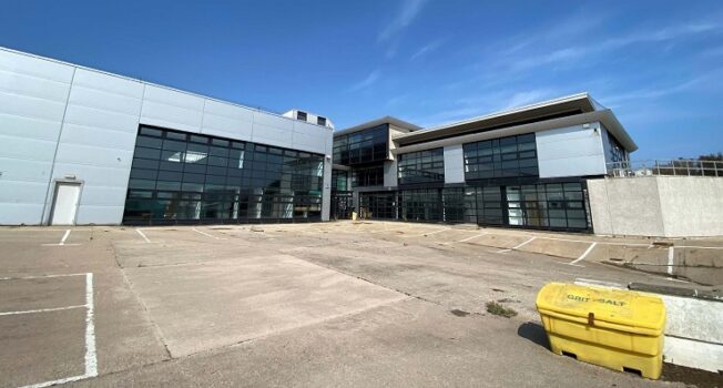 Substantial detached industrial facility on prominent corner location in established Aberdeen estate for sale