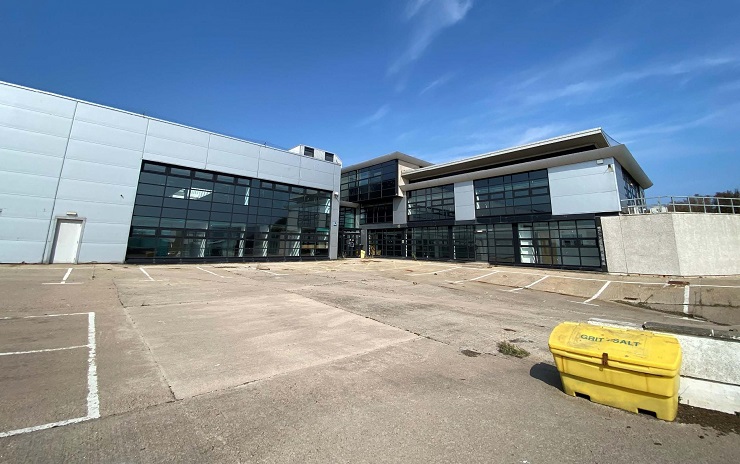 Substantial detached industrial facility on prominent corner location in established Aberdeen estate for sale