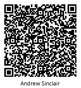 contact information in QR code