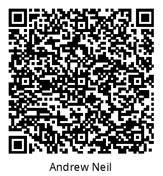 contact information in QR code