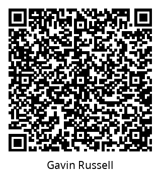 contact information in QR code