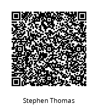 contact information in QR code