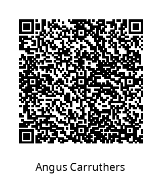 contact information in QR code