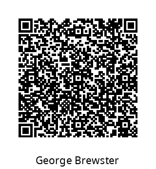contact information in QR code