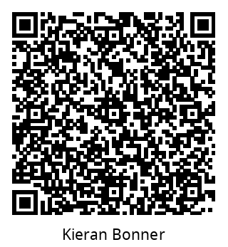 contact information in QR code