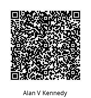 contact information in QR code