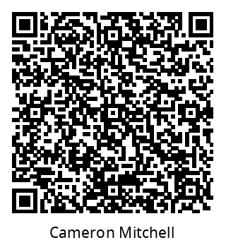contact information in QR code