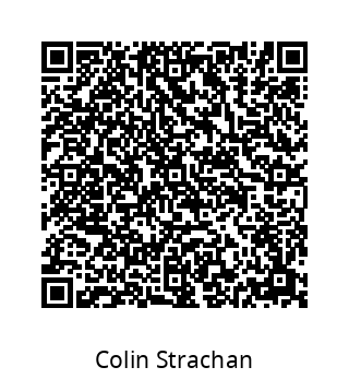 contact information in QR code