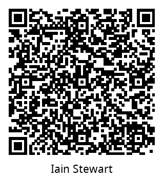 contact information in QR code