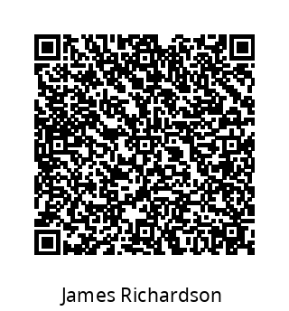contact information in QR code