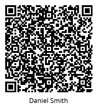 contact information in QR code