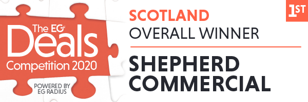 Shepherd named overall Scottish winner in deals competition for second year in a row
