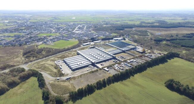 Landmark Cummins Diesel Engine Factory in Shotts available for lease