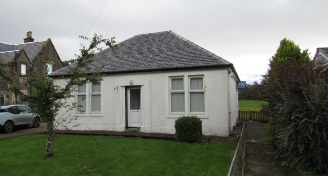 Closing date set on sale of former police station with residential redevelopment potential in Carradale