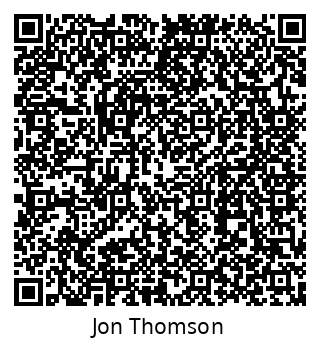 contact information in QR code