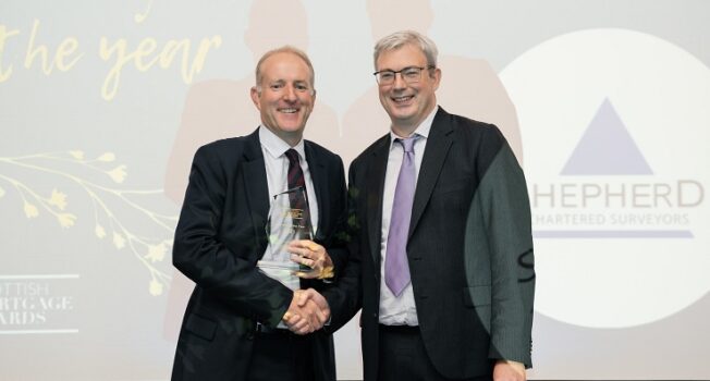 Shepherd scores a hat-trick at The Scottish Mortgage Awards