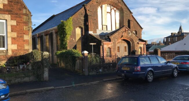 Shepherd markets Maybole Baptist Church for sale