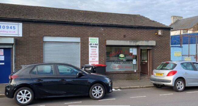 Shepherd markets Peggy Sue’s hot food takeaway in Ayr