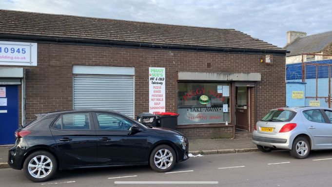Shepherd markets Peggy Sue’s hot food takeaway in Ayr