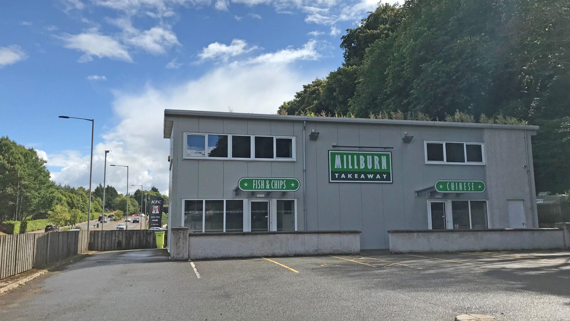 Shepherd brings to market modern hot food takeaway on arterial road in Inverness for lease