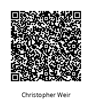 contact information in QR code