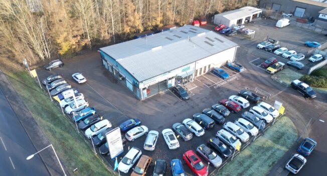 Arnold Clark instructs Shepherd to set closing date for offers on modern car showroom in prime location in Strathaven