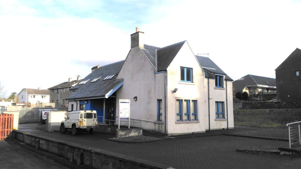 Police Scotland has instructed Shepherd Chartered Surveyors to auction a former police station in Lairg.