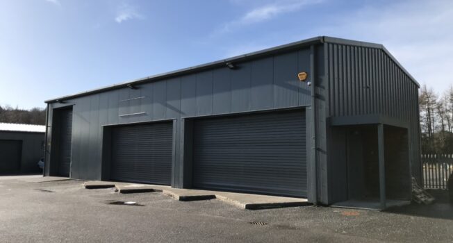 Shepherd markets standalone industrial unit in Dingwall to let