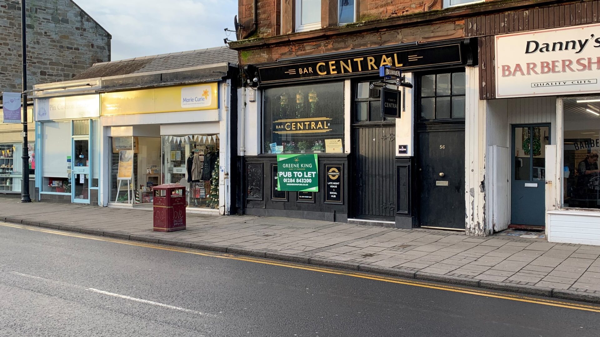 Shepherd brings to market Central Bar in Prestwick for sale or lease