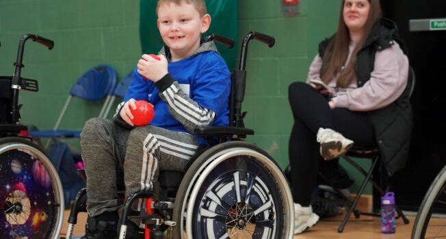 Shepherd Supports Scottish Disability Sport’s Boccia Development