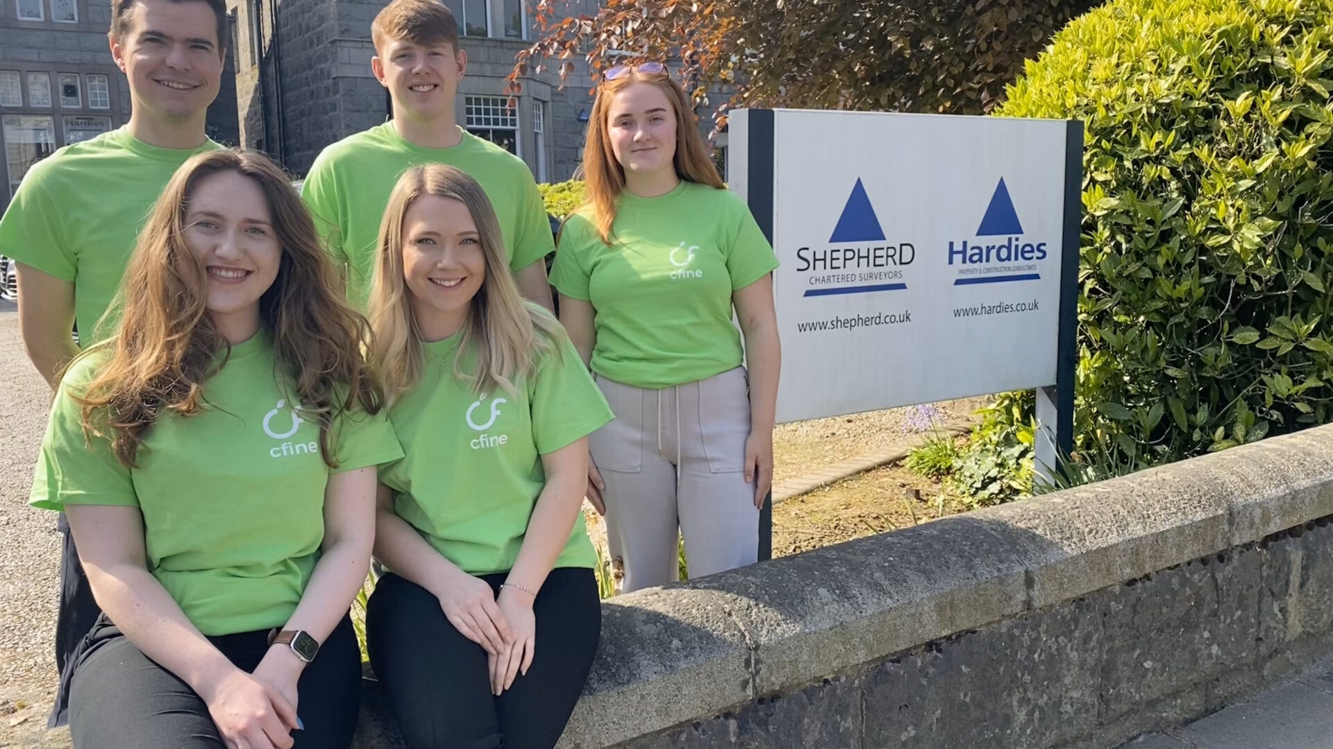 Shepherd and Hardies to put best foot forward for CFINE at Aberdeen Kiltwalk