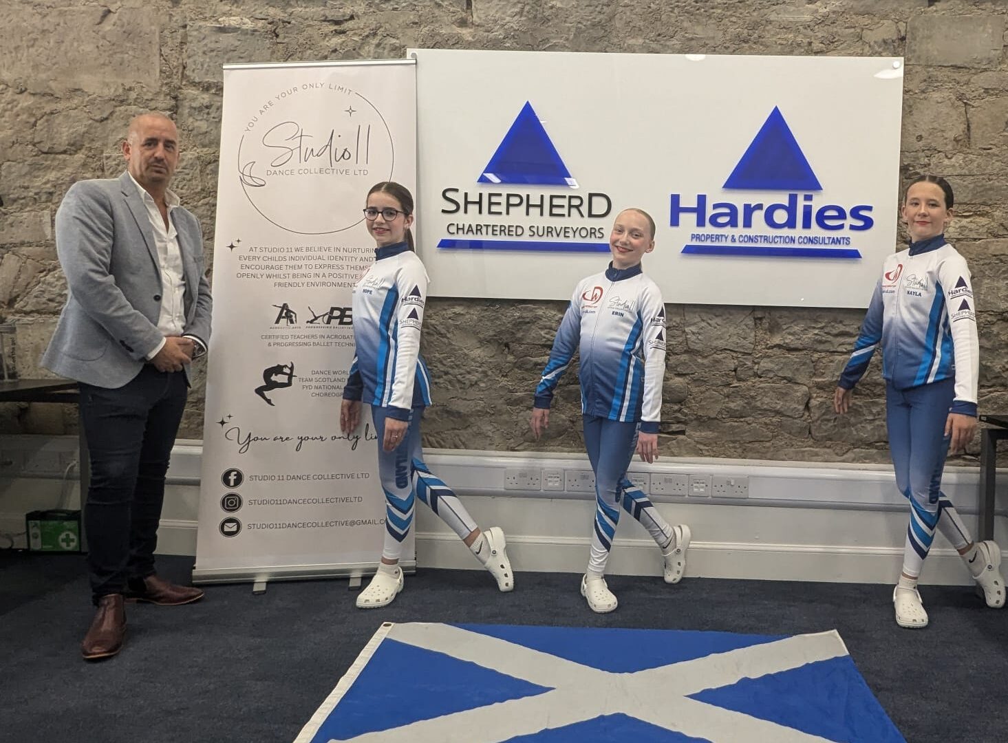 Hardies and Shepherd sponsor Studio 11 Dance Collective representing TEAM SCOTLAND at Dance World Cup 2024 in Prague