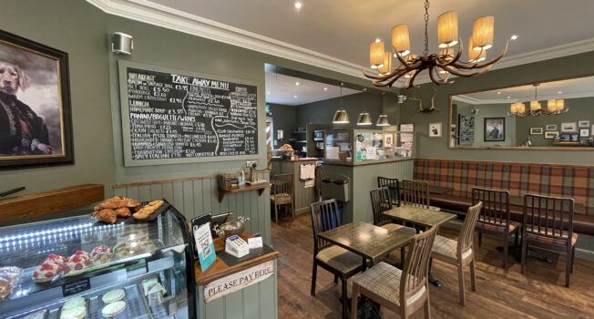 Shepherd brings to market coffee shop in prominent and affluent location in Aberdeen for sale