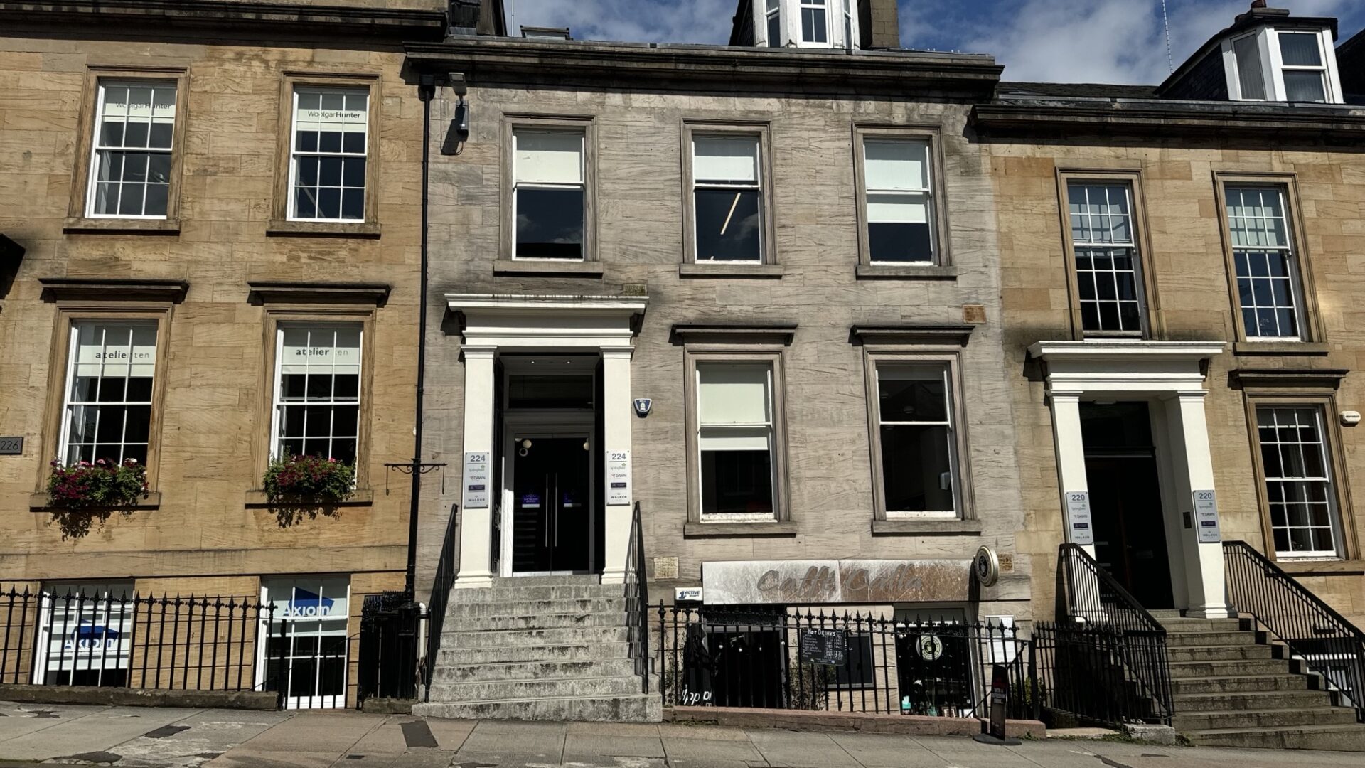 Shepherd brings to market prime townhouse office in Glasgow city centre for sale