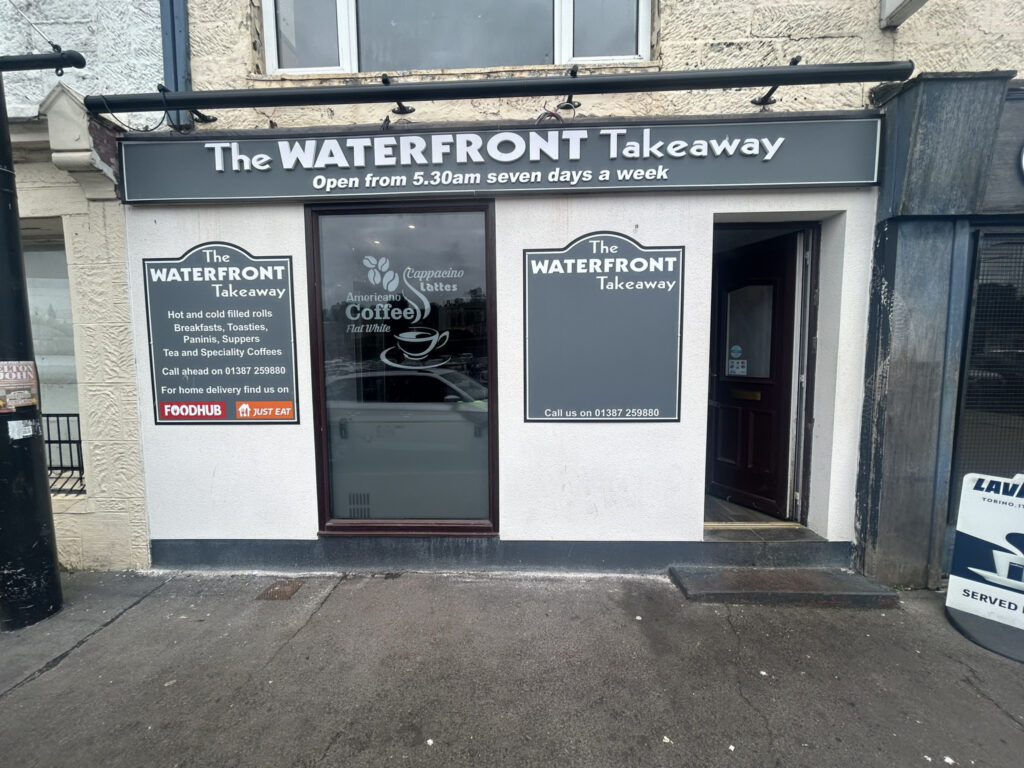 Waterfront Takeaway, 44 Whitesands, Dumfries, Dumfries and Galloway
