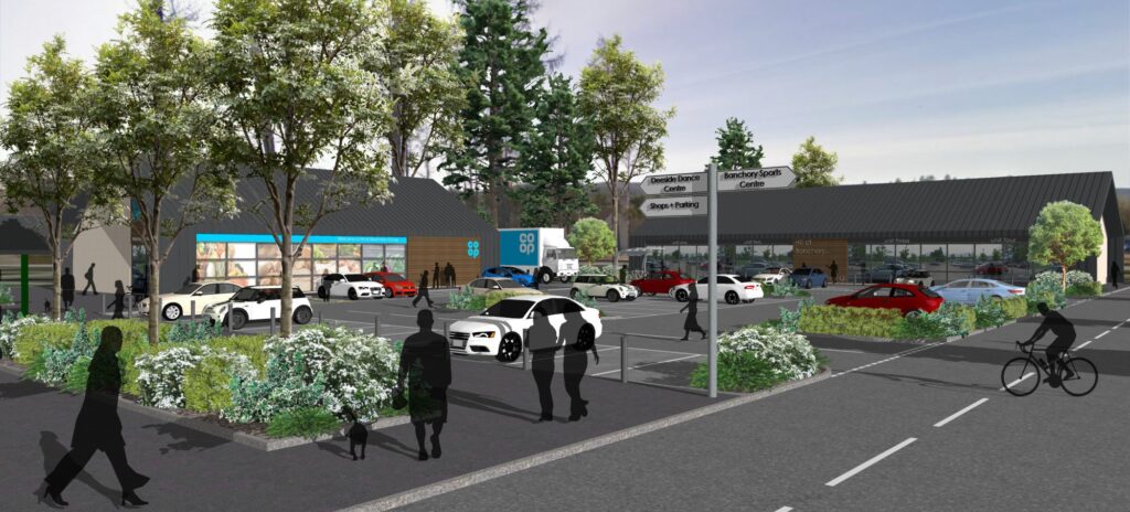 Retail Development , Hill Of Banchory, Banchory, Kincardineshire