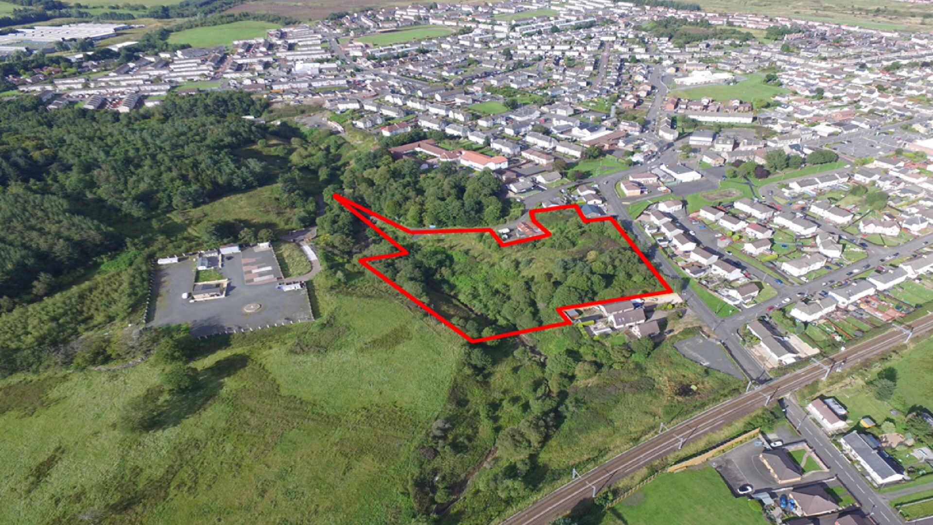 ‘Oven-ready’ residential development opportunity in Shotts for sale