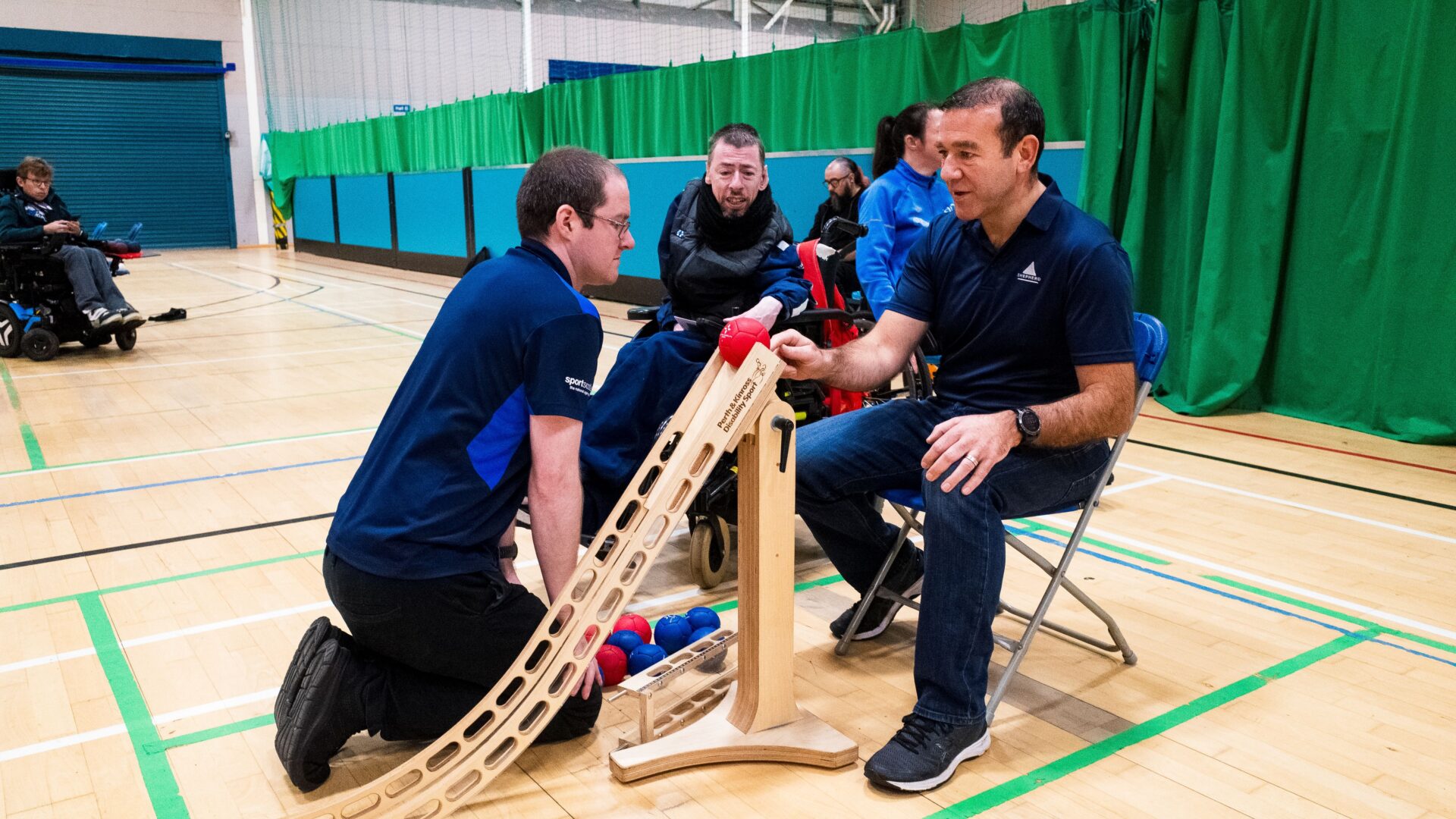 Shepherd attends Scottish Disability Sport Development Day