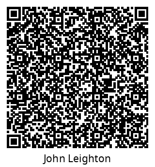 contact information in QR code