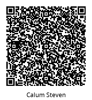 contact information in QR code
