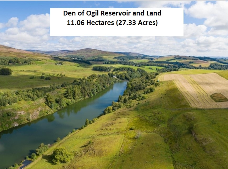 Den Of Ogil Reservoir & Land, Near Glenogil, Angus
