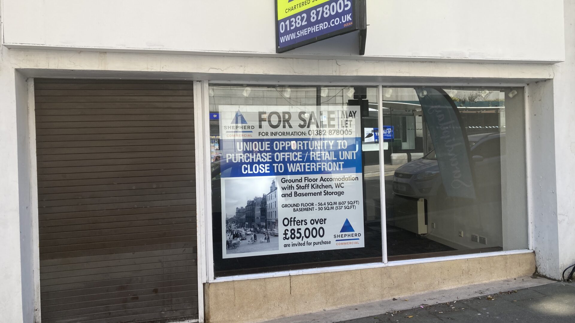 Last retail unit of historic Dundee tailor Cooper & McKenzie for sale