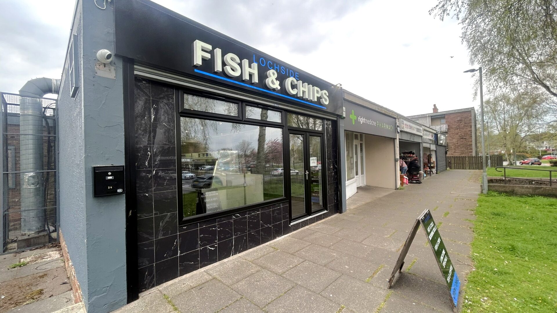 Newly refurbished hot food takeaway business in Dumfries for sale