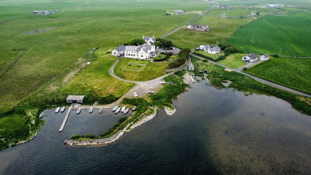 The Merkister Hotel , Harray Loch , Harray, Orkney
