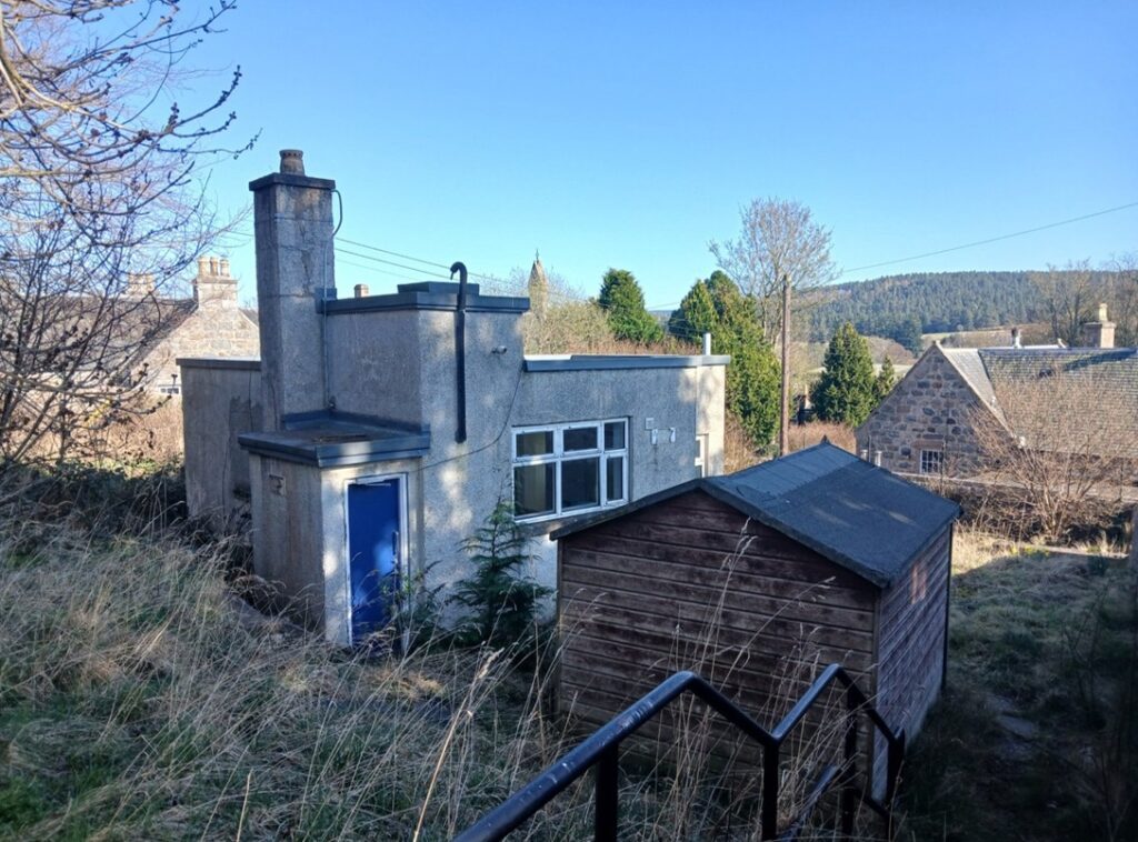 Former Strachan School Kitchen And Garden, Strachan, Banchory, Aberdeenshire