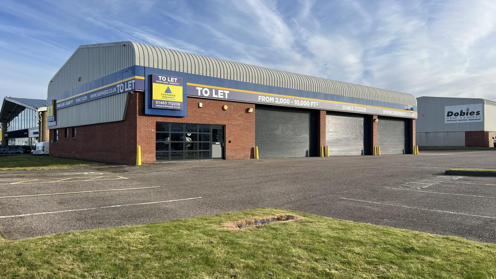 Shepherd brings to market former ATS Euromaster garage in Inverness for lease