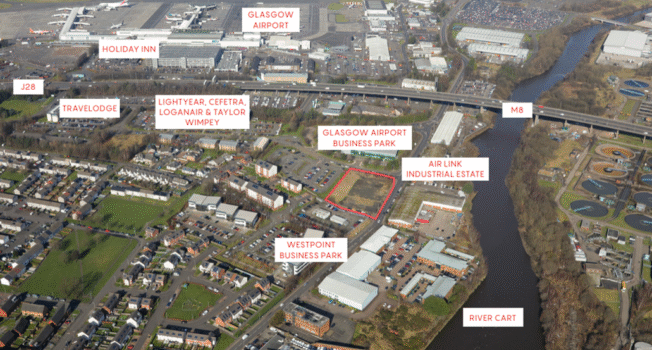 Flying Scot set for take-off as Shepherd leases land at Glasgow Airport Business Park